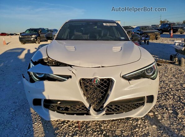 ZASPAKEV2L7C77389 2020 ALFA ROMEO STELVIO Белый Вид спереди