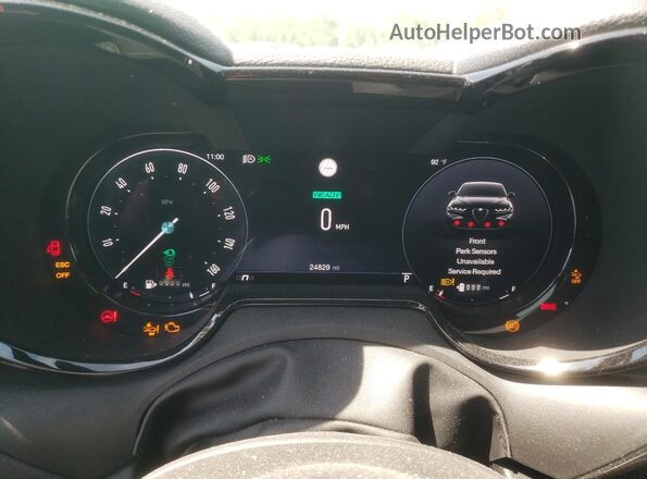 ZASPATCW5R3050017 2024 ALFA ROMEO OTHER Зеленый Вид щитка приборов