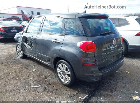 ZFBCFAAH7JZ041215 2018 FIAT 500L Черный Задняя левая четверть