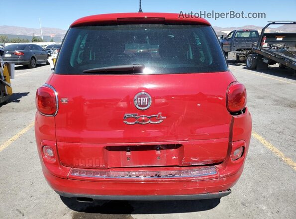 ZFBCFACH1HZ038883 2017 FIAT 500L Red უკანა ხედი
