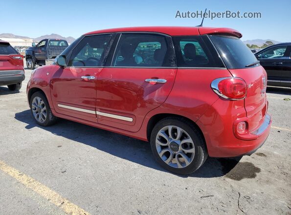 ZFBCFACH1HZ038883 2017 FIAT 500L Red უკანა მარცხენა