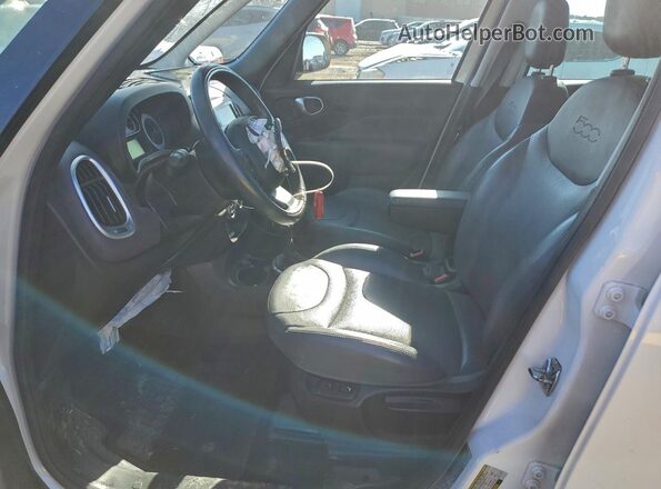 ZFBCFACH2HZ039332 2017 FIAT 500L White წინა სალონის ხედი