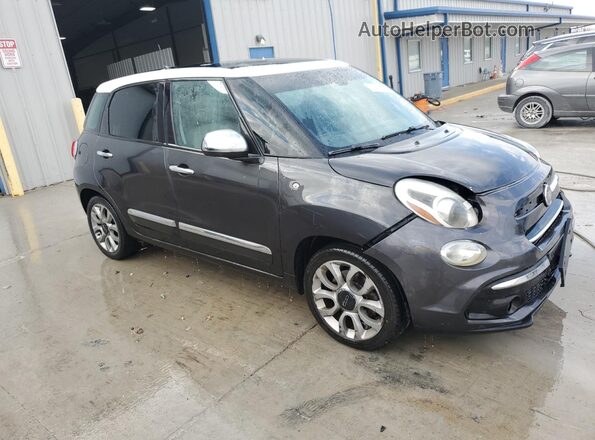 ZFBCFACH4JZ040486 2018 FIAT 500L Черный Передняя правая четверть