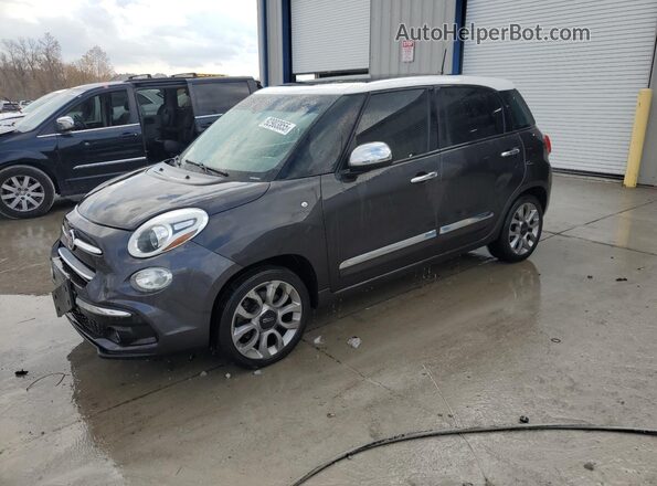 ZFBCFACH4JZ040486 2018 FIAT 500L Черный Передняя левая четверть