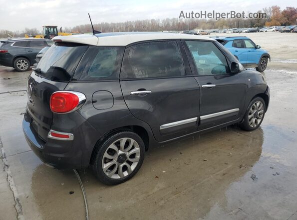 ZFBCFACH4JZ040486 2018 FIAT 500L Черный Задняя правая четверть