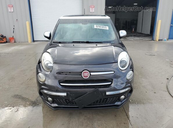 ZFBCFACH4JZ040486 2018 FIAT 500L Черный Вид спереди
