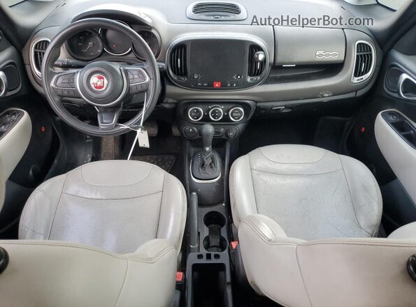 ZFBCFACH4JZ040486 2018 FIAT 500L Черный Вид панели приборов