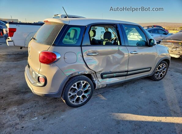 ZFBCFADH5GZ037328 2016 FIAT 500L Бежевый Задняя правая четверть