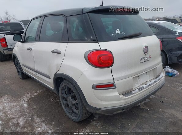 ZFBCFADH5JZ041547 2018 FIAT 500L Белый Задняя левая четверть