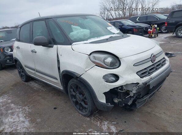 ZFBCFADH5JZ041547 2018 FIAT 500L Белый Передняя правая четверть