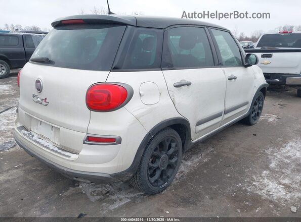 ZFBCFADH5JZ041547 2018 FIAT 500L Белый Задняя правая четверть