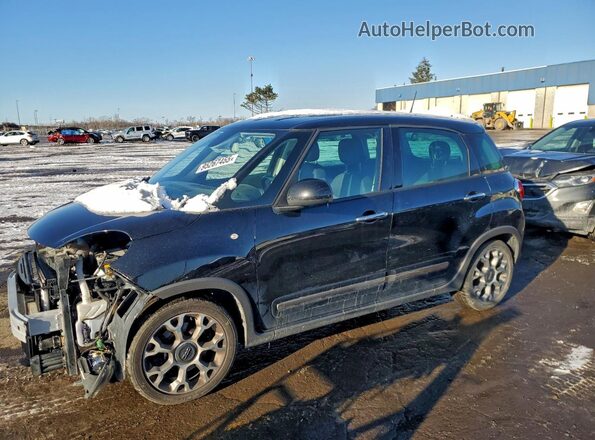 ZFBCFADH6HZ039445 2017 FIAT 500L Black Vista tres cuartos delantera izquierda