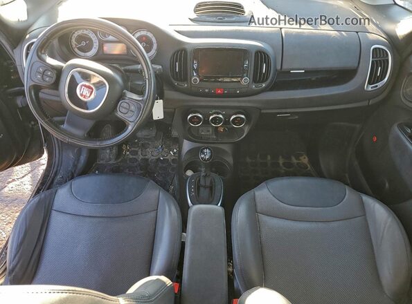 ZFBCFADH6HZ039445 2017 FIAT 500L Black Vista del salpicadero