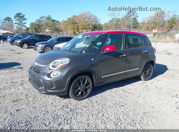ZFBCFADH7GZ037900 2016 FIAT 500L Серый Передняя левая четверть