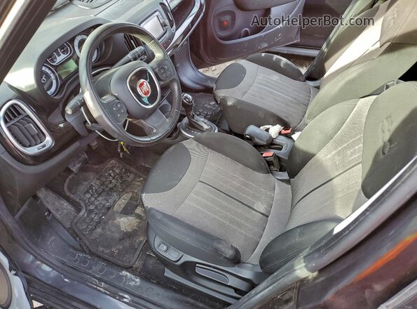ZFBCFADH7GZ037962 2016 FIAT 500L Угольный Вид салона спереди