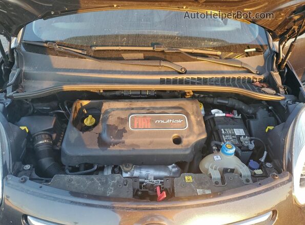 ZFBCFADH9HZ039441 2017 FIAT 500L Серый Вид задней части салона