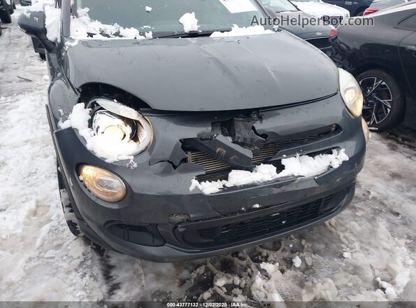 ZFBCFXAB1HP576853 2017 FIAT 500X Black წინა ხედი