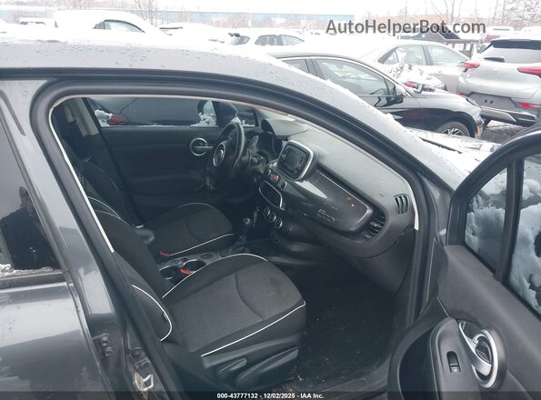 ZFBCFXAB1HP576853 2017 FIAT 500X Black წინა სალონის ხედი