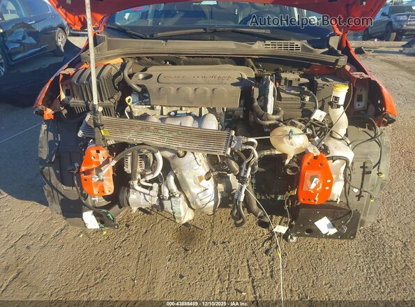 ZFBCFXAB1HP614839 2017 FIAT 500X Оранжевый Вид сзади