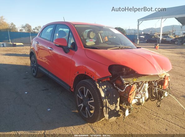 ZFBCFXAB1HP614839 2017 FIAT 500X Оранжевый Передняя правая четверть