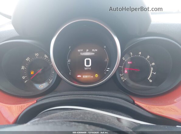 ZFBCFXAB1HP614839 2017 FIAT 500X Оранжевый Вид задних сидений