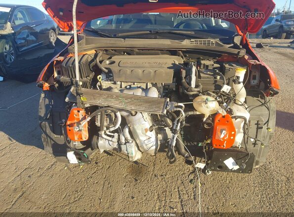 ZFBCFXAB1HP614839 2017 FIAT 500X Оранжевый Вид спереди