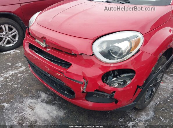 ZFBCFXAB3HP555230 2017 FIAT 500X Red Widok z przodu