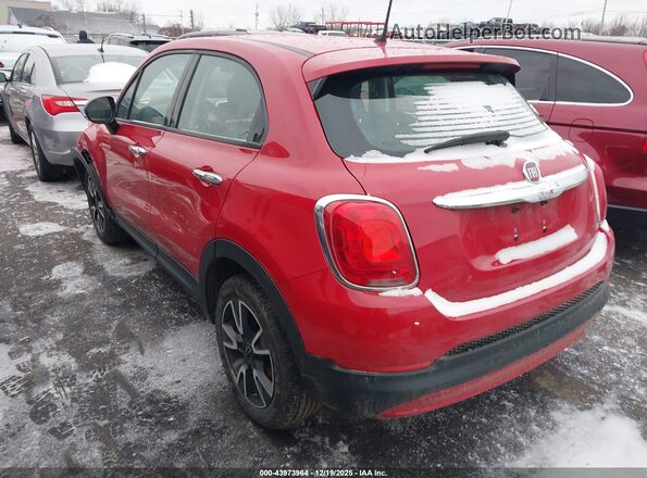 ZFBCFXAB3HP555230 2017 FIAT 500X Red Tył lewy