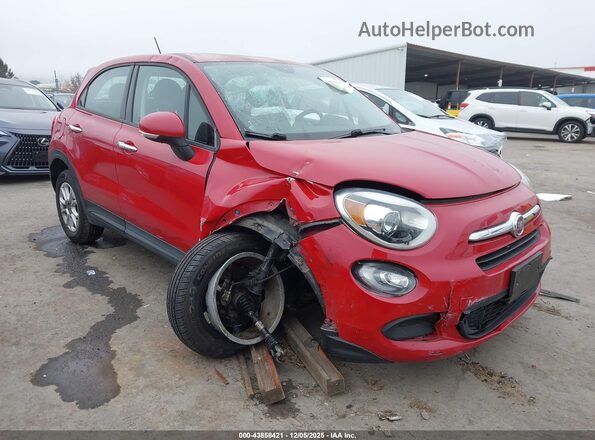 ZFBCFXABXHP606299 2017 FIAT 500X Red წინა მარჯვენა