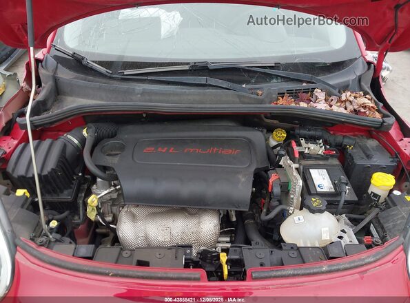ZFBCFXABXHP606299 2017 FIAT 500X Red უკანა ხედი