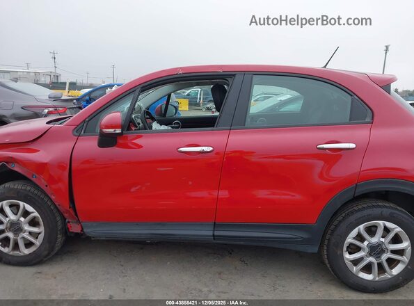 ZFBCFXABXHP606299 2017 FIAT 500X Red სალონის 360-გრადუსიანი ხედი