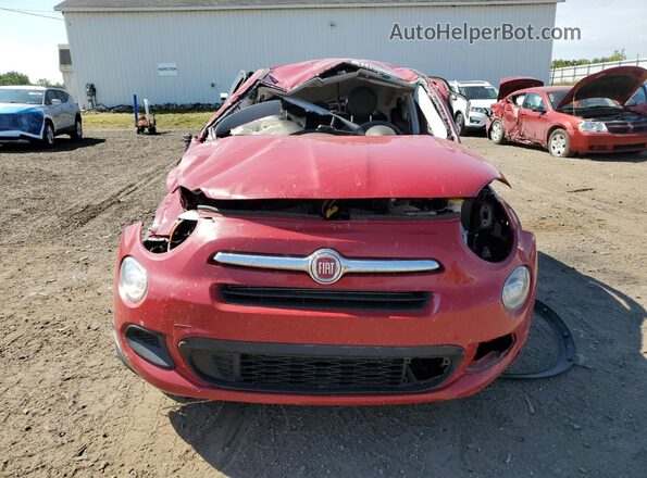 ZFBCFXBT2GP342761 2016 FIAT 500X Темно-бордовый Вид спереди