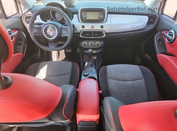 ZFBCFXBT4GP510769 2016 FIAT 500 Silver Dashboard view