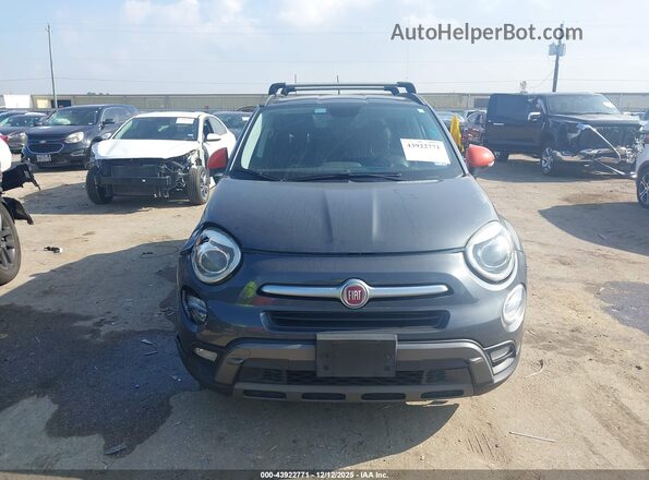 ZFBCFXCB5JP712274 2018 FIAT 500X Gray Вид щитка приладів