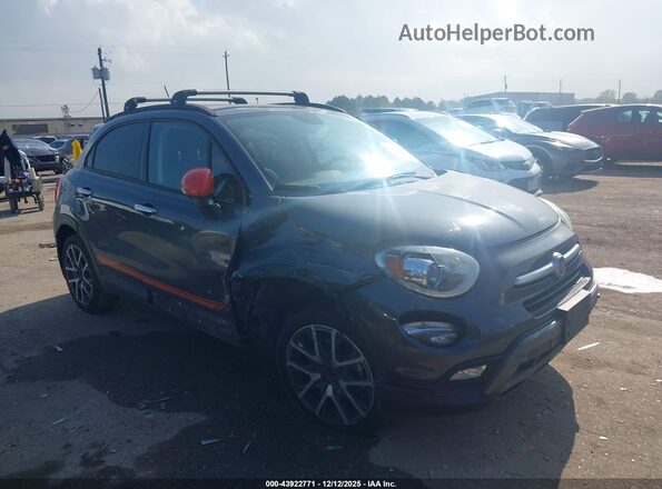 ZFBCFXCB5JP712274 2018 FIAT 500X Gray Вид задньої частини салону