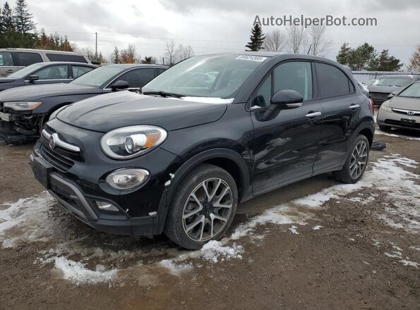 ZFBCFXCB8HP583263 2017 FIAT 500X Черный Передняя левая четверть
