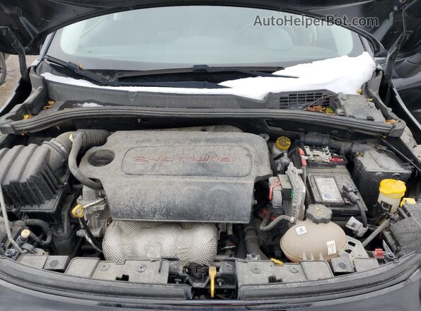 ZFBCFXCB8HP583263 2017 FIAT 500X Черный Вид задней части салона
