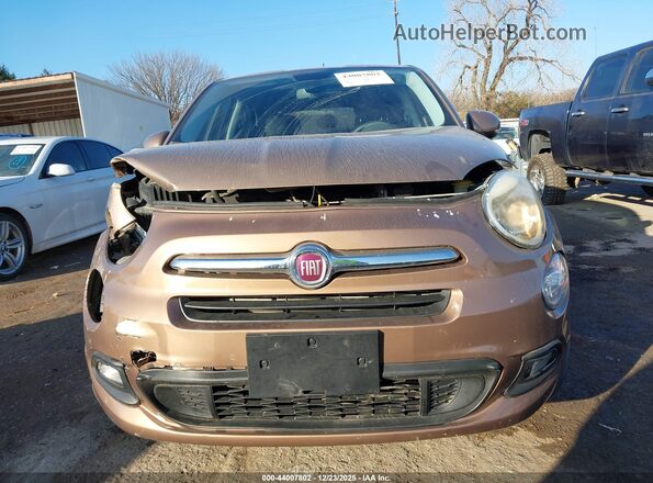 ZFBCFXDB9JP637366 2018 FIAT 500X Коричневый Вид задней части салона