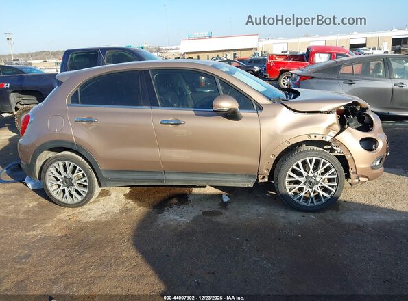 ZFBCFXDB9JP637366 2018 FIAT 500X Коричневый Панорамный вид салона 360°