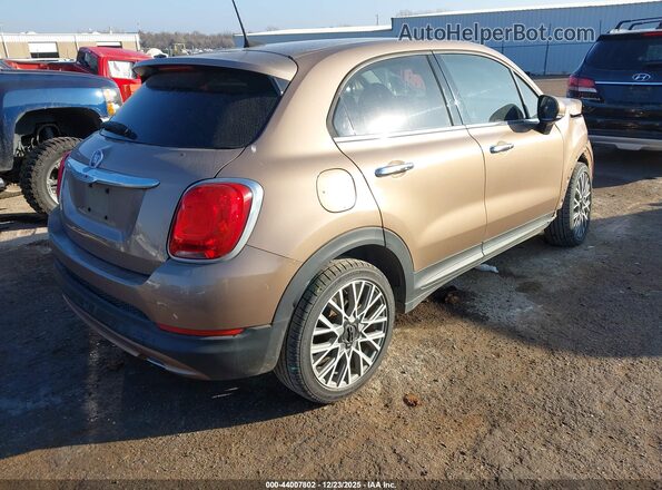 ZFBCFXDB9JP637366 2018 FIAT 500X Коричневый Задняя правая четверть