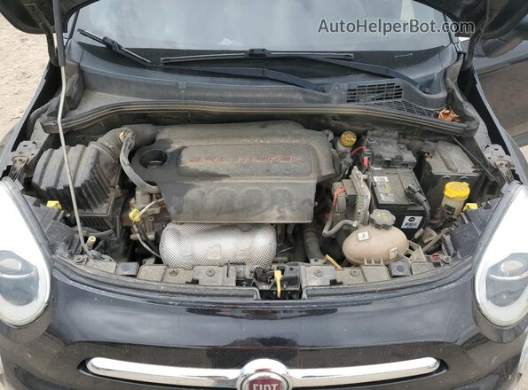 ZFBCFXDT6GP511256 2016 FIAT 500X Черный Вид задней части салона