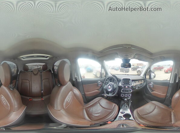 ZFBCFXDT6GP511256 2016 FIAT 500X Черный Вид наклейки с VIN-кодом