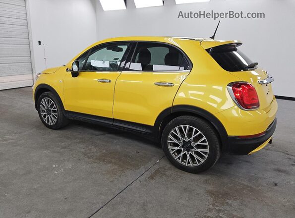ZFBCFYDB9HP615416 2017 FIAT 500X Желтый Задняя левая четверть