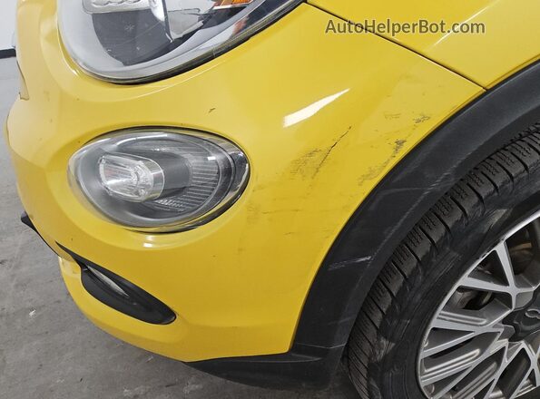 ZFBCFYDB9HP615416 2017 FIAT 500X Желтый 