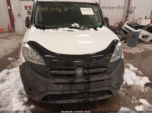 ZFBERFAB8J6L14754 2018 RAM PROMASTER CITY White Instrument cluster view