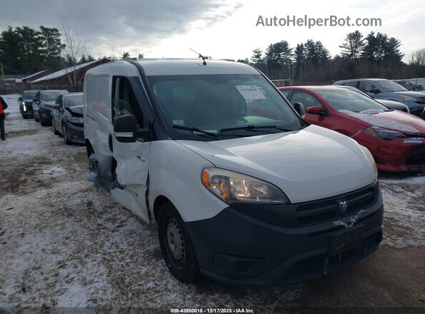 ZFBERFABXH6F42056 2017 RAM PROMASTER CITY White Przód prawy