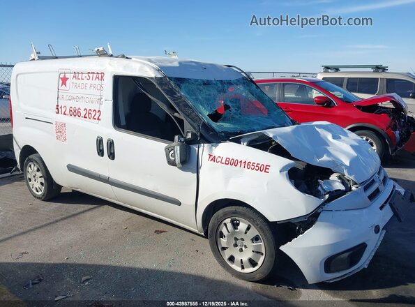ZFBERFBTXG6A94665 2016 RAM PROMASTER CITY Белый Вид задней части салона