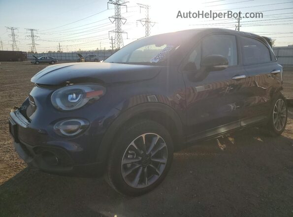 ZFBNF3B13PP998970 2023 FIAT 500X Синий Передняя левая четверть