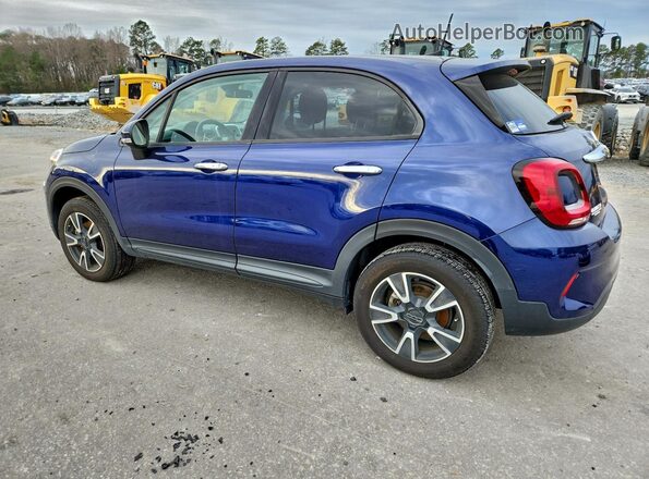 ZFBNFYA10LP872719 2020 FIAT 500X Синий Задняя левая четверть
