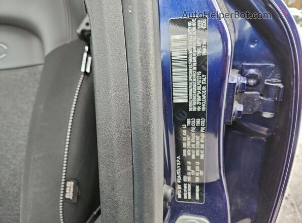 ZFBNFYA10LP872719 2020 FIAT 500X Синий Вид подкапотного пространства